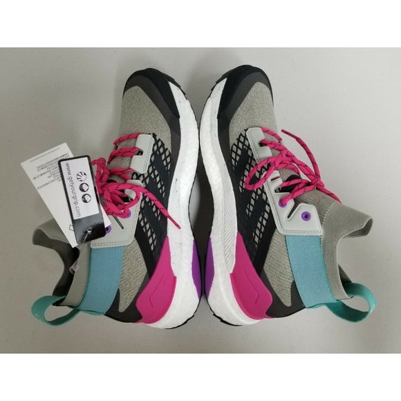 Adidas Terrex Free Hiker Sneakers Sesame Carbon Magenta Mens Size 8.5 - Picture 4 of 7